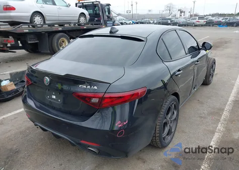 2018 Alfa Romeo Giulia Awd from USA, damaged, VIN ZARFAEDN6J7593632